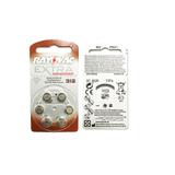 Cartela de Bateria Para Aparelho Auditivo Rayovac 312/PR41