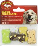 Cartela Ossinhos Chocolate 25g - São pet