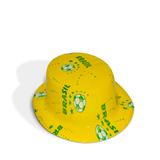 Cartola Plástica Bolas Verde e Amarelo Brasil - Festabox