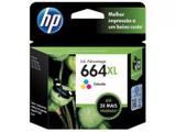 Cartucho de Tinta HP Colorido 664 XL Original P/ - HP 2136 2676 3776 5076 5276