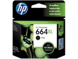 Cartucho de Tinta HP Preto 664 XL Original P/ - HP 1115, 2136, 3636 , 3836, 4536, 4676