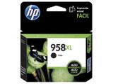 Cartucho de Tinta HP Preto 958 XL - Original para HP 8210 HP 8710 HP 8720