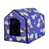 Casa Casinha Cama Almofadada Pet Cães Gatos Grande - Pet casa