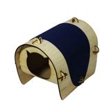 Casa de Gato para montar - Azul - Oficina 021