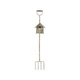 Casa de Pássaro com Suporte Garfo Pequeno - Goods br