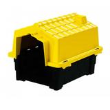 Casa Eco Colors Dog House Pet Injet Evolution Amarela Nº3