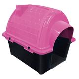 Casa Para Cachorro - Furacão Pet - Tipo Iglú - Tamanho 3 - Rosa