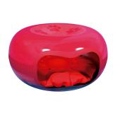 Casa Pet Toca para Gato Donuts Vermelho - Mecpet