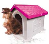 Casa Plastica Desmontável Pet Injet N2 Rosa