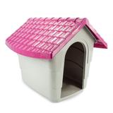 CASA PLÁSTICA HOUSE PLAST PET ROSA Nº1