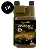Casco Pelo Turbo Organnact 1 Litro Suplemento para Cascos e Pelos de Equinos