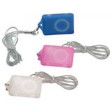 Case de Silicone para IP Shuffle 2 Geração 3 Cores Azul Rosa Branco 3104 - Oem
