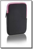 Case neoprene 10pol colors - preto e rosa - Multilaser
