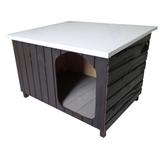 Casinha Cachorro 1 Água Em Madeira - Gigante - Tabaco - Indústria beethoven agropet