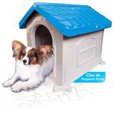 Casinha de Cachorro Pequeno Desmontável Nº 2 Pet Injet - Azul