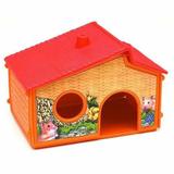 Casinha Hamster Roedores Plastico - Mr pet