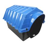 Casinha para cachorro cães pequenos Nº2 Azul - Rb pet