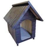 Casinha Para Cachorro - Pequena - Tabaco - Indústria beethoven agropet