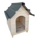 Casinha Para Cachorro - Telhado Ecológico - Gigante - Sem Pintura - Indústria beethoven agropet