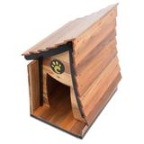 Casinha Para Cachorros Pequeno Porte Crooked Em Madeira 7004 - Carlu - Carlu brinquedos