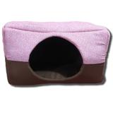 Casinha Pet Caminha Cachorro Iglu Toca Gato 2 em 1 Oncinha M - Kipdog