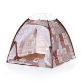 Casinha Pet Para Cachorro e Gato Marrom 35x35cm - Meu Pet