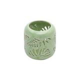 Castical ceramica swiss leaf verde 9.4x9.4x9.7cm - Urban