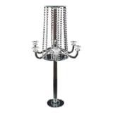 Castiçal Clássico em Cristal 6 Velas 99 cm x 51 cm - Prime home decor