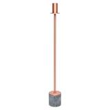 Castical de cimento e cobre 6cm x 49cm - Btc decor