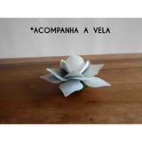 Castiçal de Ferro para Mesa de Jantar Artesanal Moderno Para Decoração - Libertas rosas artesanato