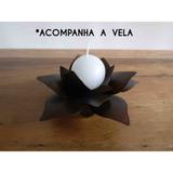 Castiçal de Ferro para Mesa de Jantar Artesanal Moderno Para Decoração - Libertas rosas artesanato