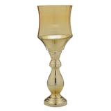 Castical de Vidro Dourado 57cm Espressione