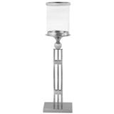 Castiçal Em Metal/Vidro - Prime home decor
