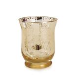 Castiçal Porta Vela Mesa Natal Decoração Dourado - Cromus