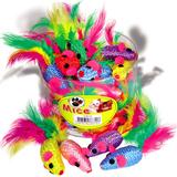 Cat Toy Mini Ratinho c/ Penacho - Chalesco