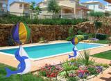 Catavento Golfinho Casa Jardim Piscina Festa 90cm Enfeite (CATA-7) - Braslu