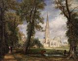 Catedral de Salzburgo - Constable Tela Enorme Para Quadro - Santhatela