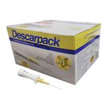 Cateter Intravenoso Periférico 24G Teflon Descarpack (Caixa 100 Unidades)