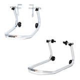 Cavalete Traseiro Moto Esportiva + Dianteiro Combo Arena299