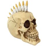 Caveira Decorativa Punk - Versare anos dourados