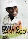 CD Emílio Santiago - Todas As Cores - 4 CDs - Som livre