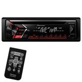 Cd Player Automotivo Pioneer Deh-S1050UB com USB/Auxiliar - Preto