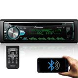 Cd Player Deh-X50br Pioneer Mixtrax, Bluetooth, Interface Ipod Iphone