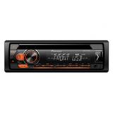 CD Player, Pioneer, DEHS1180UB, Preto, USB Frontal, Leitor de CD.
