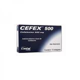 Cefex 500MG - 10/Comprimidos - Cepav