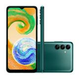 Celular Samsung Galaxy A04S 64GB Dual - SM-A047MZGSZTO   Verde   Quadriband