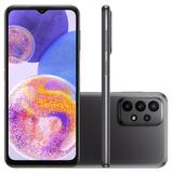 Celular Smartphone Samsung Galaxy A23 Dual 128Gb 4Gb Ram Novo Lacrado Barato Menor Preço Nfe Preto