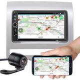 Central Mp5 Palio 03 A 12 Bluetooth Espelhamento Câmera Ré - 7018b