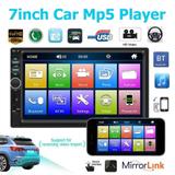 Central Mp5 Universal Espelhamento Bluetooth Tela de 7" - Enfeit-car