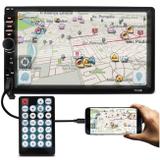 Central Multimídia 2 Din 7" HD Bluetooth Espelhamento Android USB SD P2 FM MP3 MP4 MP5 Com Controle - Prime